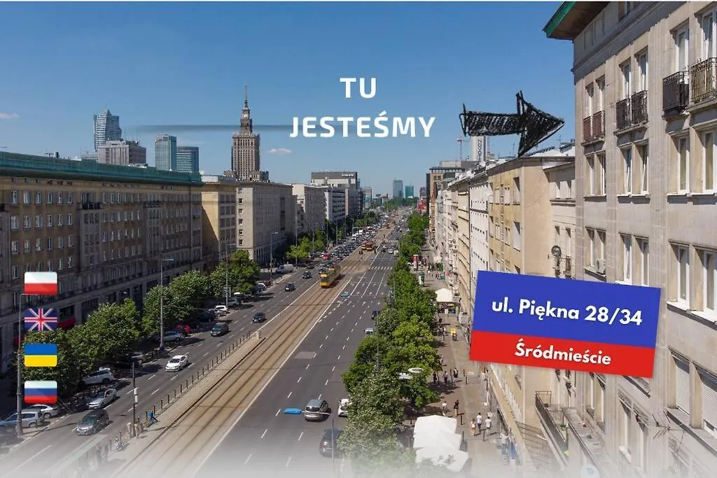 Lux Apartament W Centrum, Plac Konstytucji, Klimatyzacja, Widokowy Apartment Warsaw Poland
